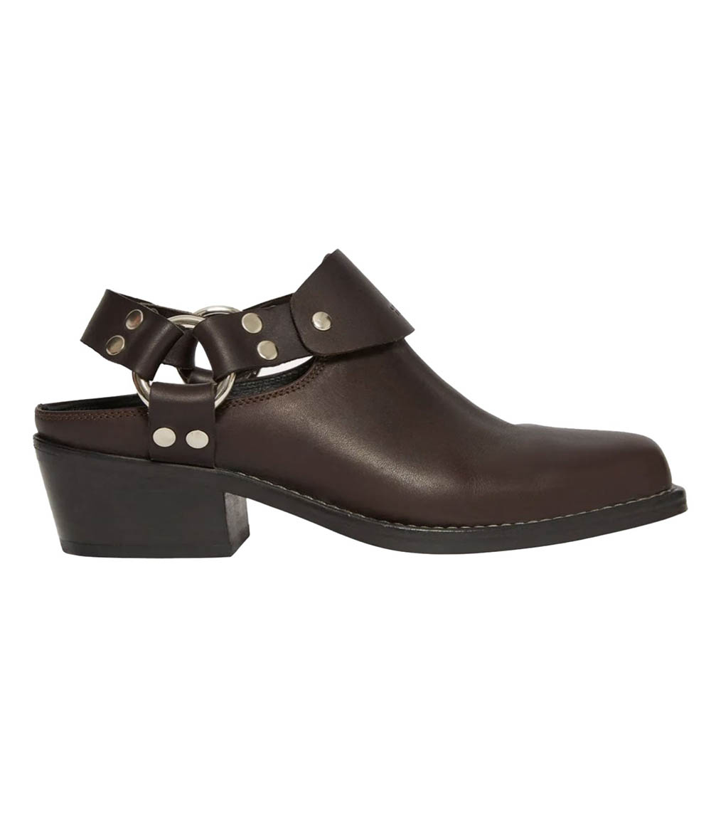 Mule Wave Chocolat Roseanna