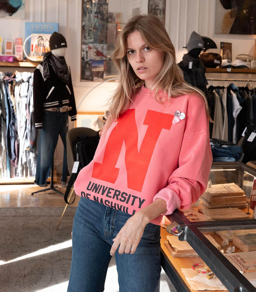 Sweat shirt Roller Letters Newtone