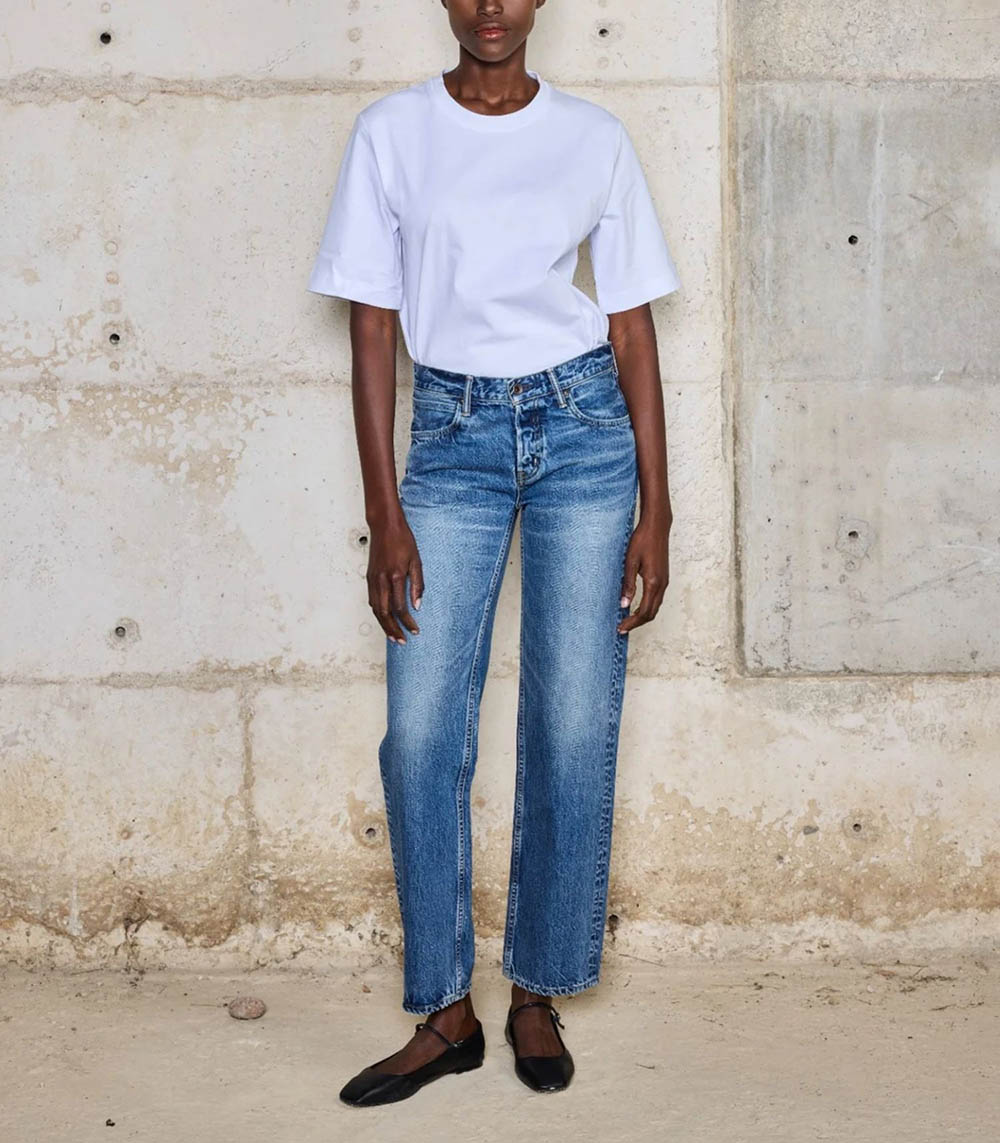 Jean Sapporo Mid Rise Tapered BORO