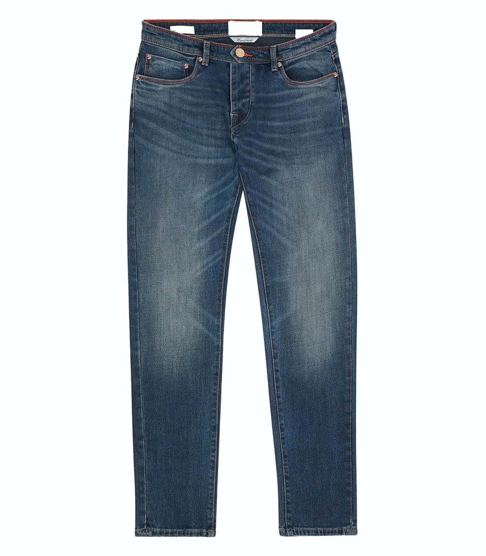 Jean Homme AD06 Dark Stone Orange ACE DENIM