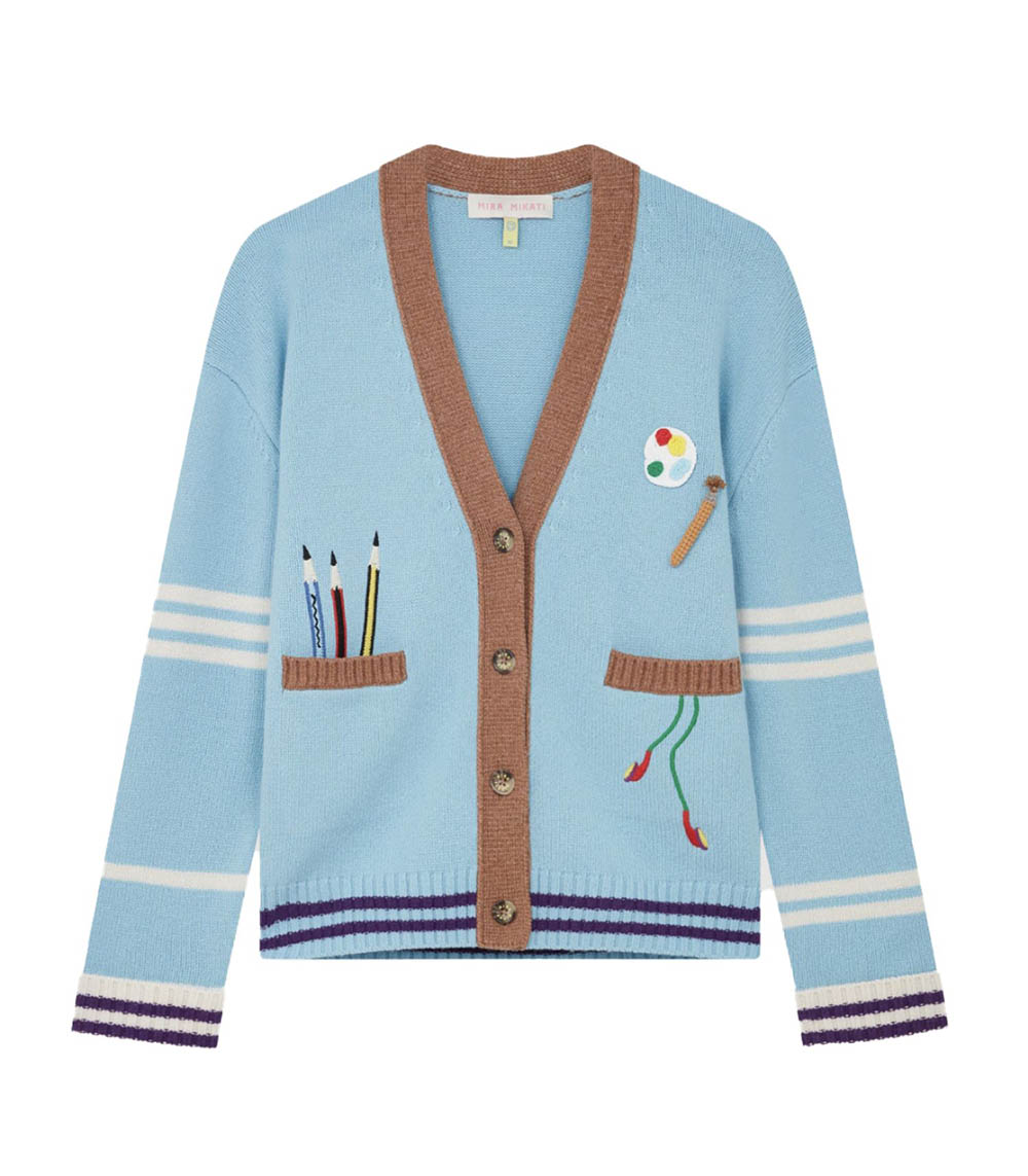 Cardigan Scolaire brodé  Mira Mikati