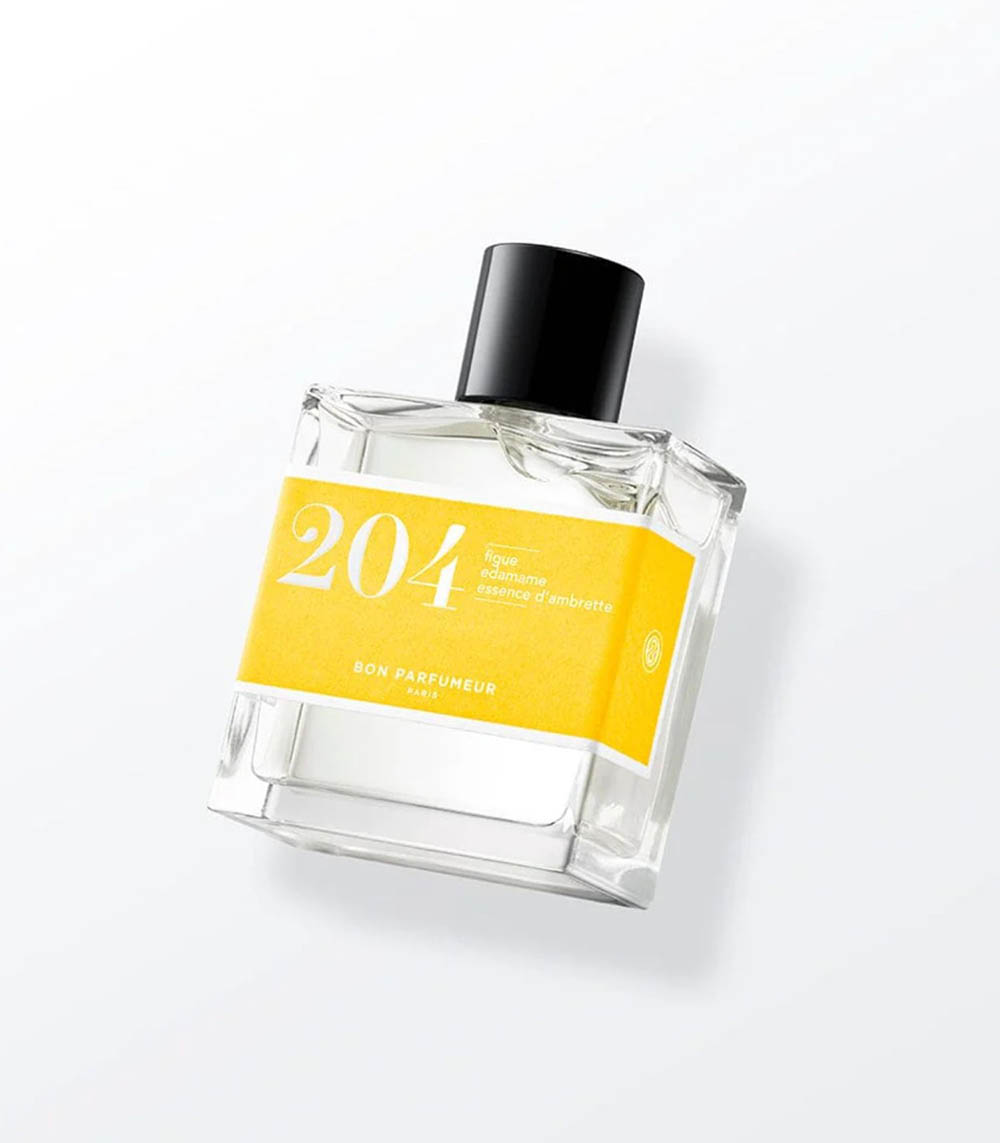 Eau de Parfum 204  Figue, Edamame et Essence d'Ambrette 30 ml Bon Parfumeur