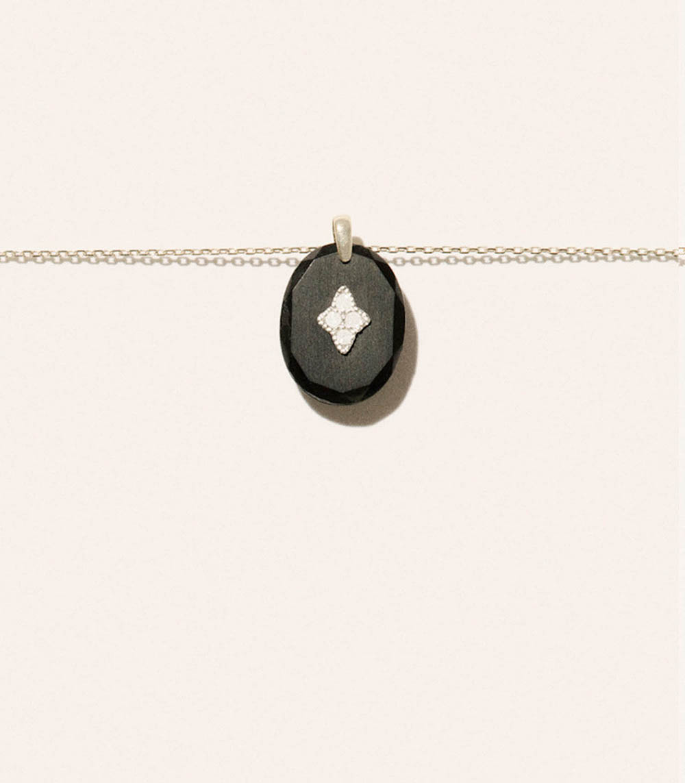 Collier Gina Noir Pascale Monvoisin