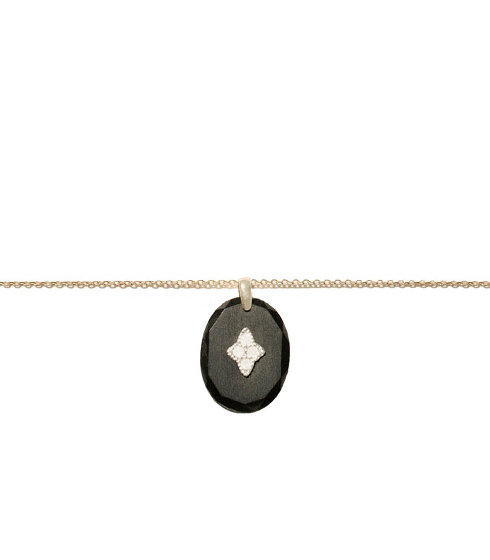 Collier Gina Noir Pascale Monvoisin