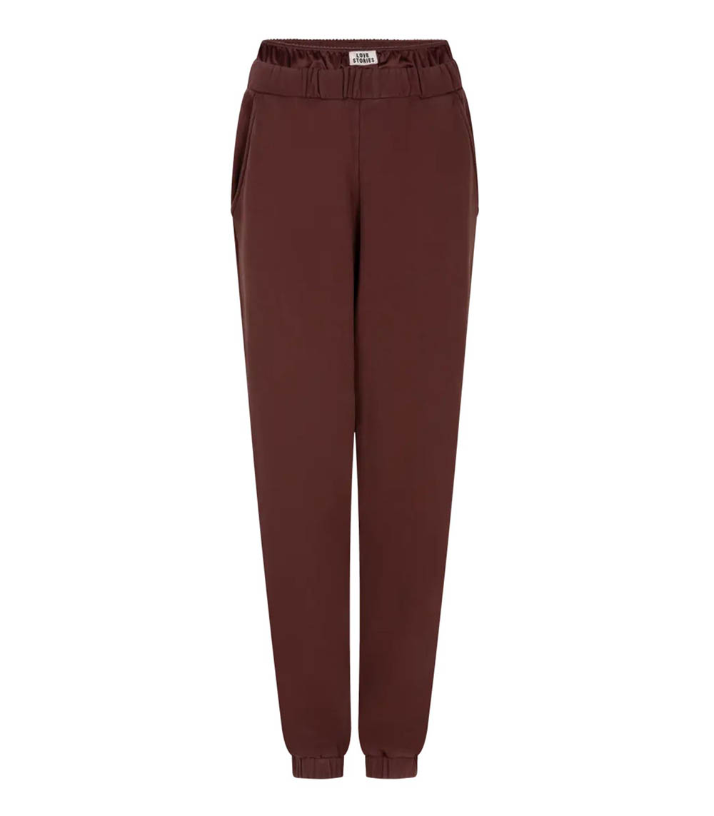 Pantalon de survêtement Donna Marron Love Stories