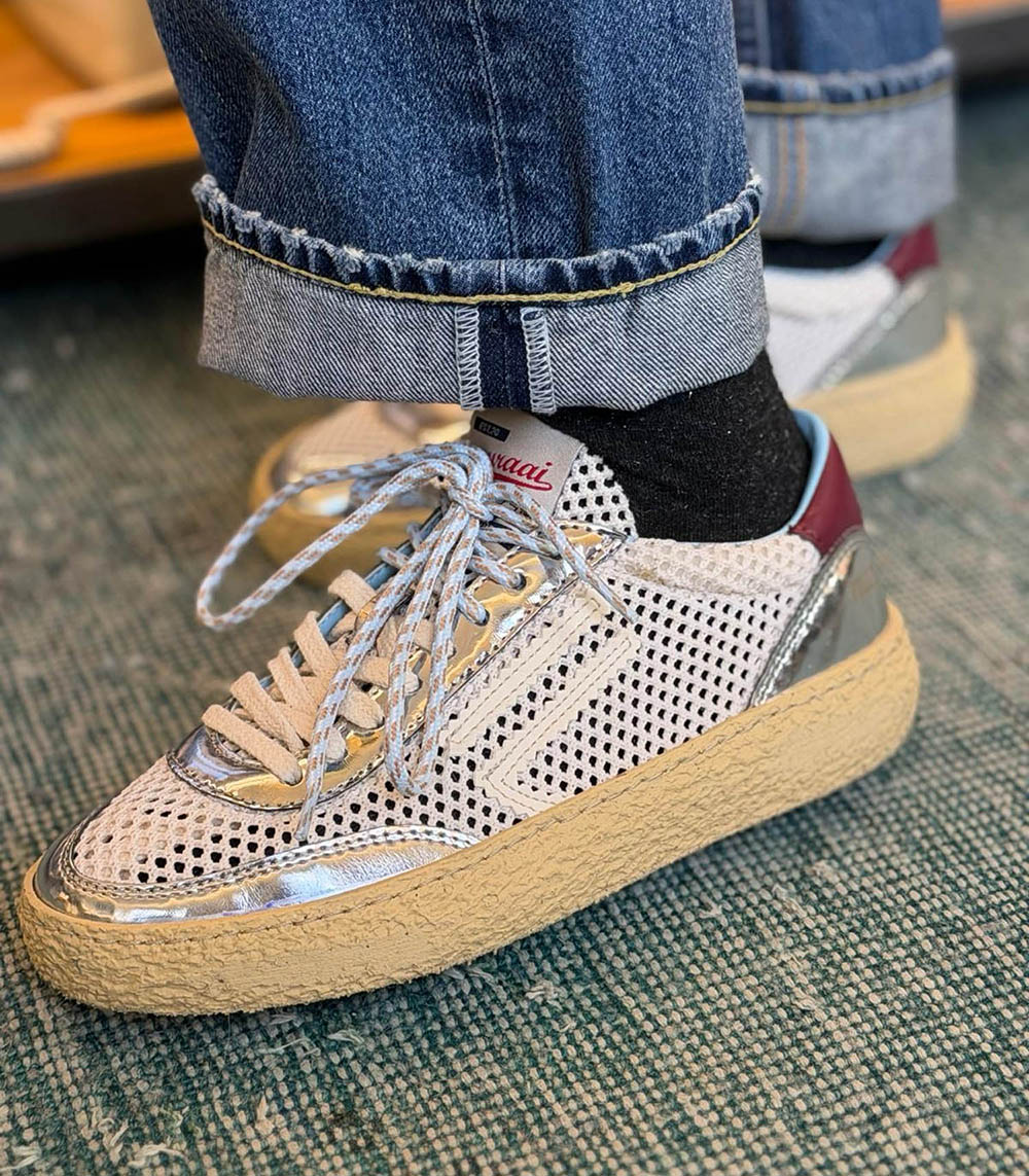 Sneakers 4.05 Polly Silver Breeze Puraai