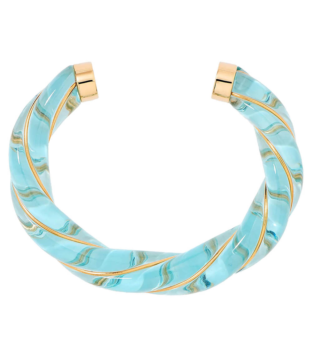 Jonc Diana Transparent Aurélie Bidermann