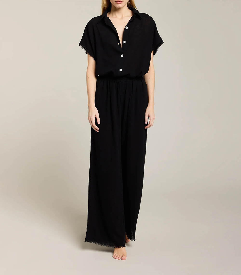 Chemise Corinthe Black Maison Saint Julien
