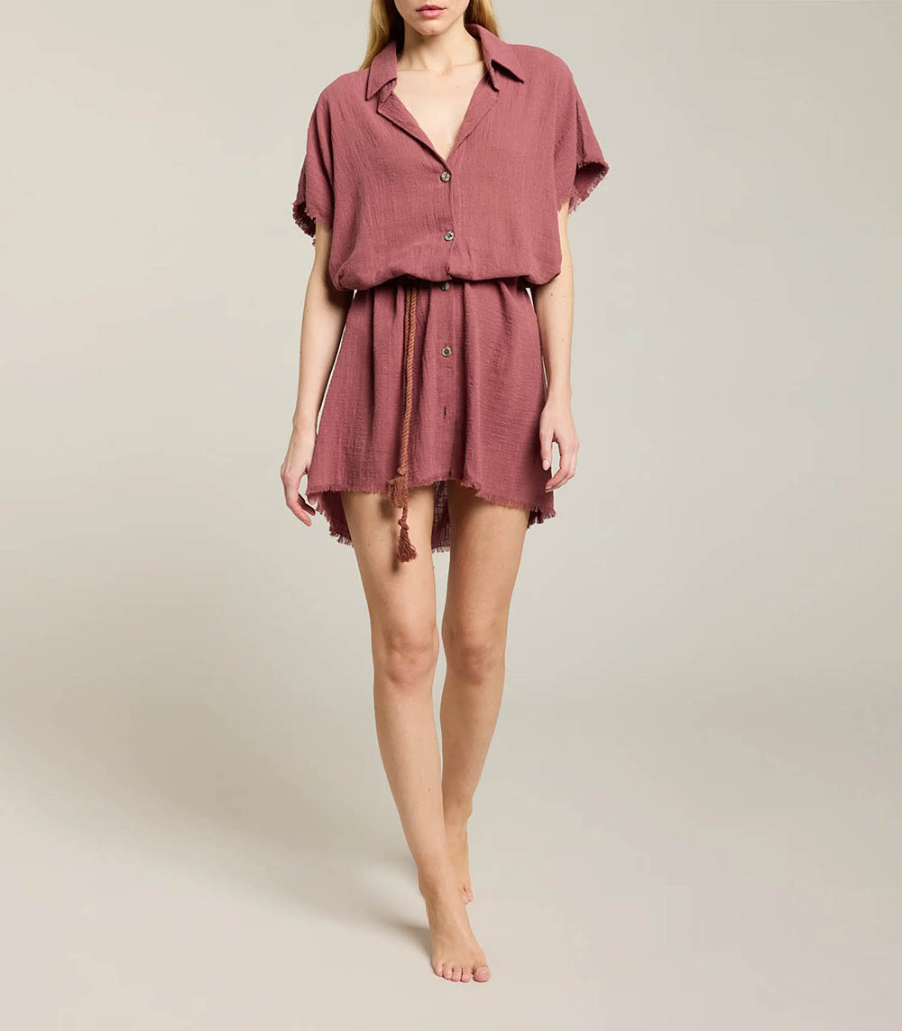 Robe Chemise Paros Figue Maison Saint Julien