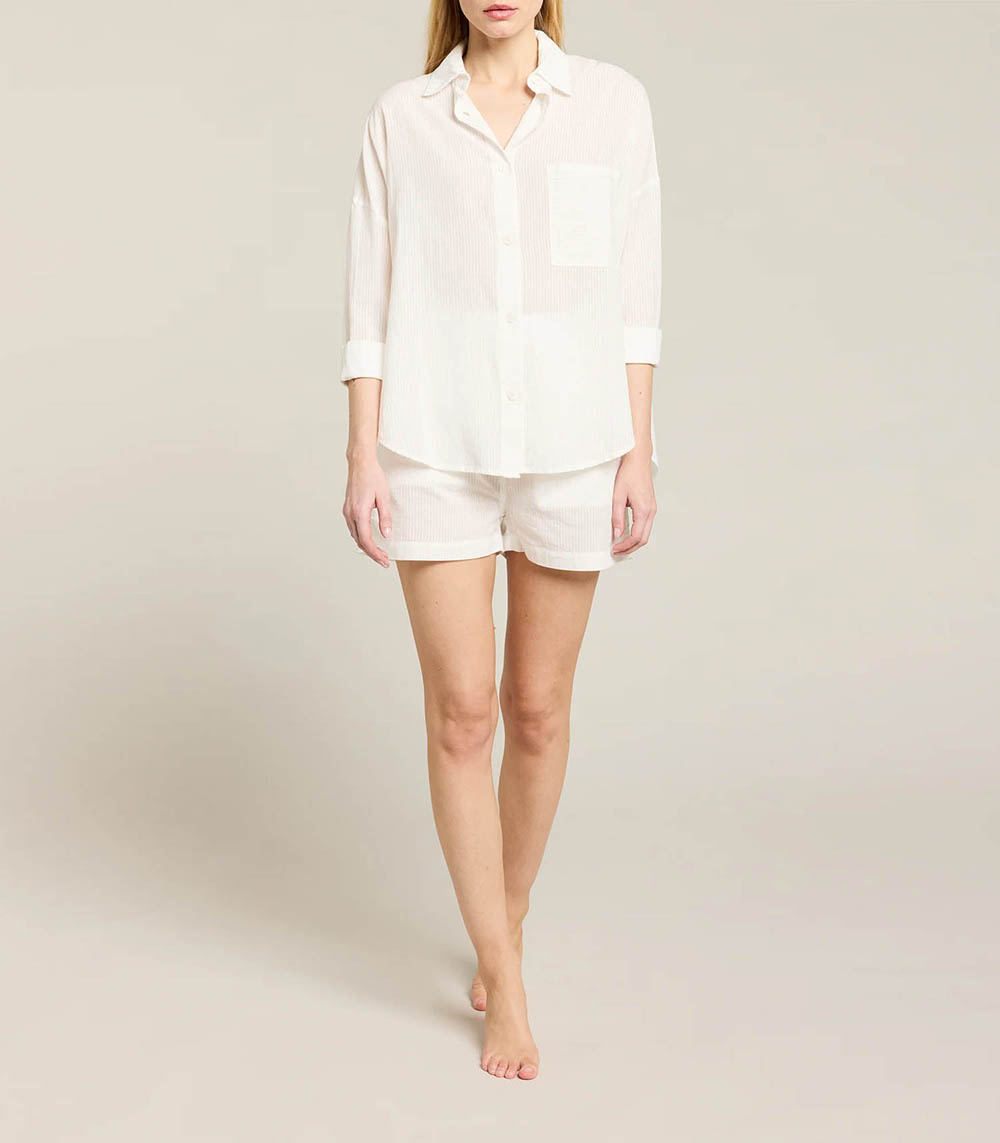 Chemise Ramatuelle Blanc de Blanc Maison Saint Julien