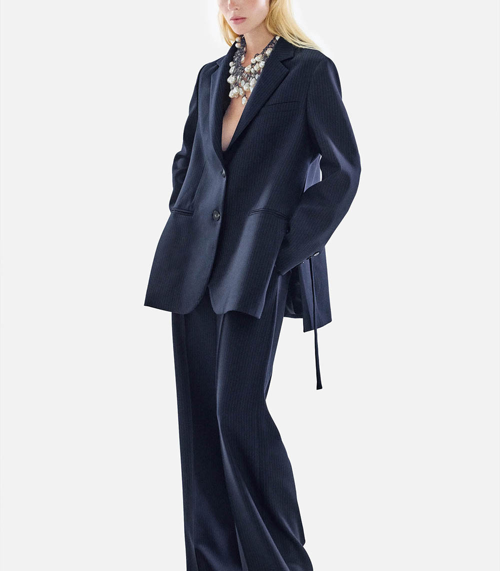 Blazer Chase Navy Stripes Margaux Lonnberg