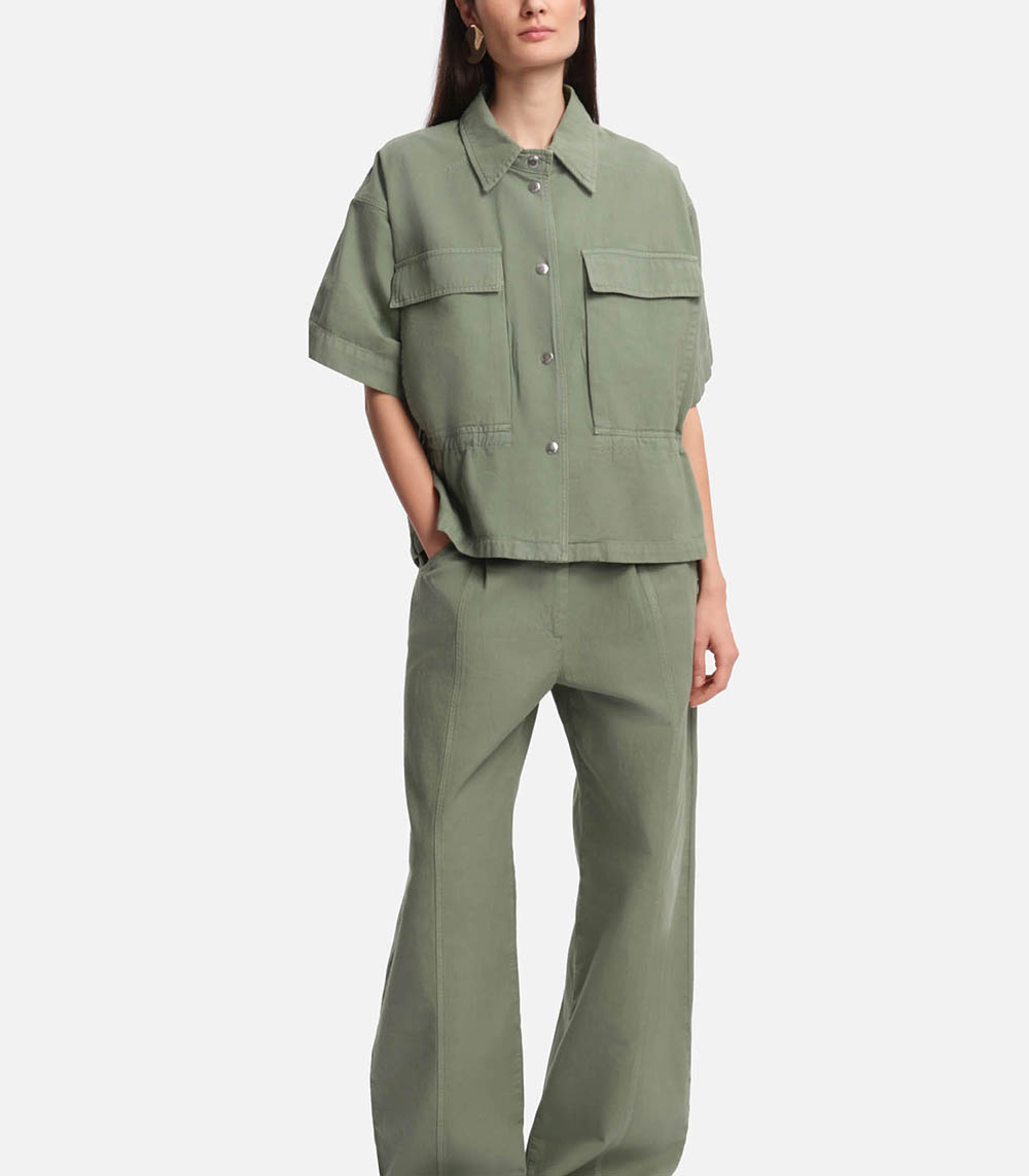 Veste Cullen Petrol Green Margaux Lonnberg