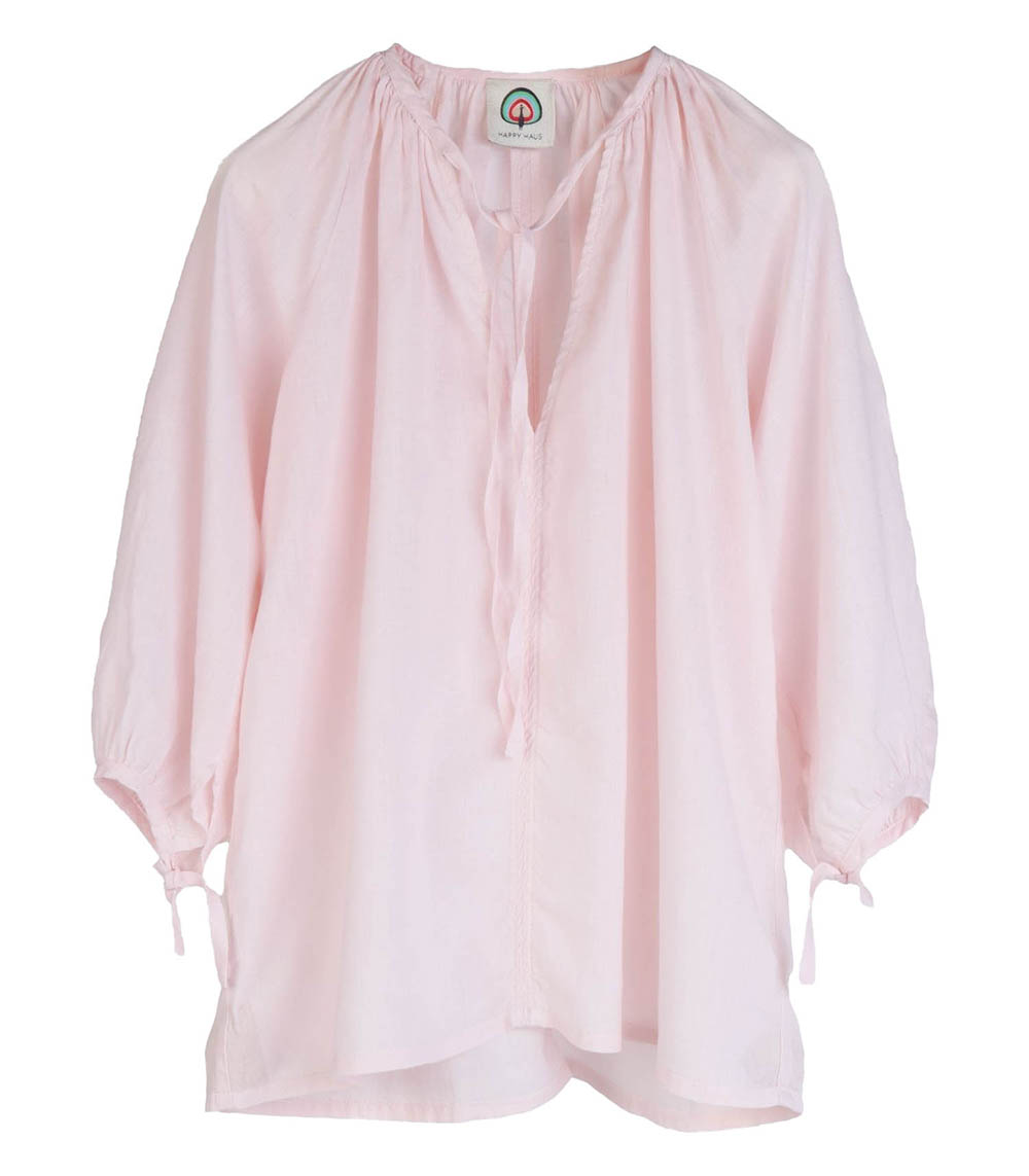 Blouse Bohème Rose Pâle  HAPPY HAUS