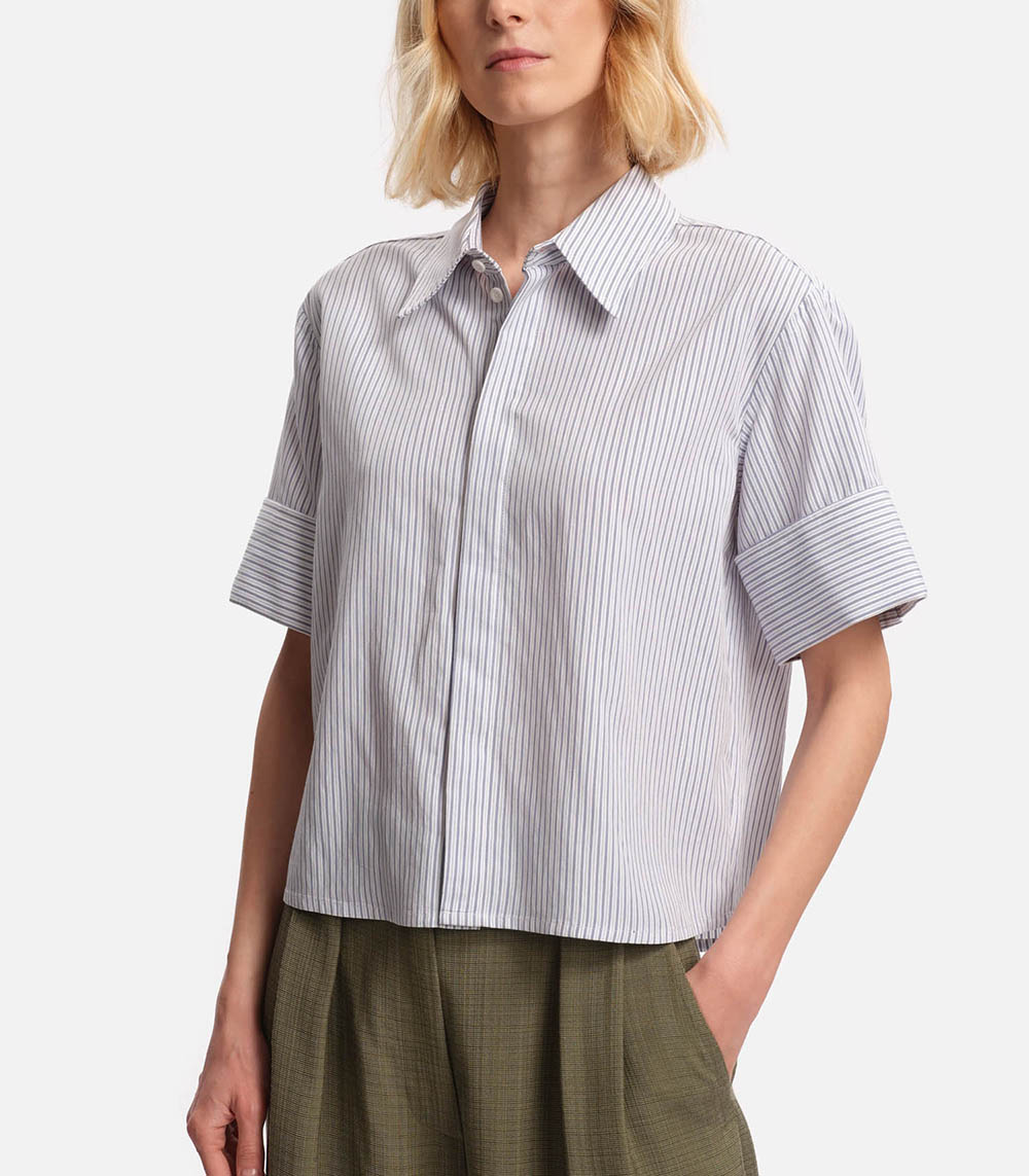 Chemise Carl Blue Stripes Margaux Lonnberg