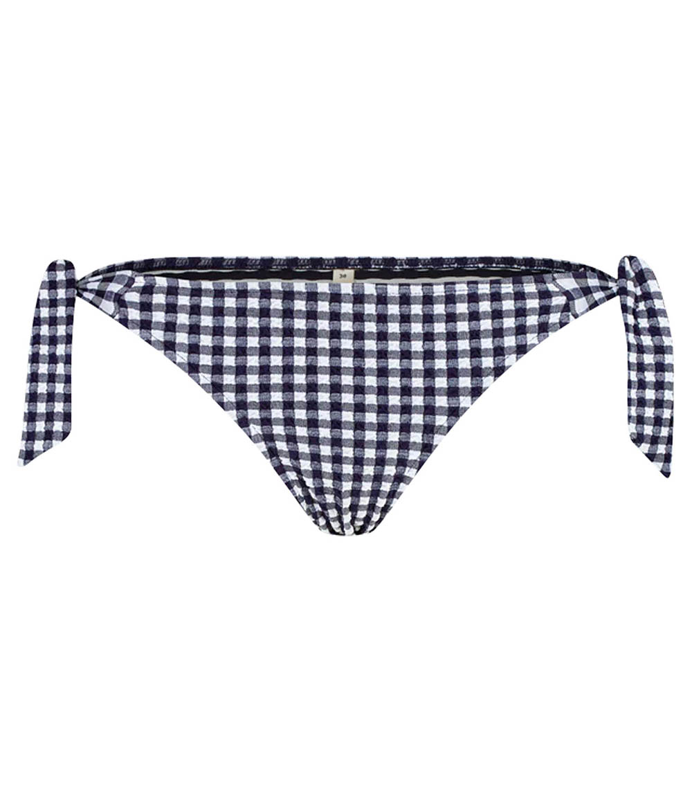 Culotte de bain Noeuds La Magnifique Vichy Marine Anja
