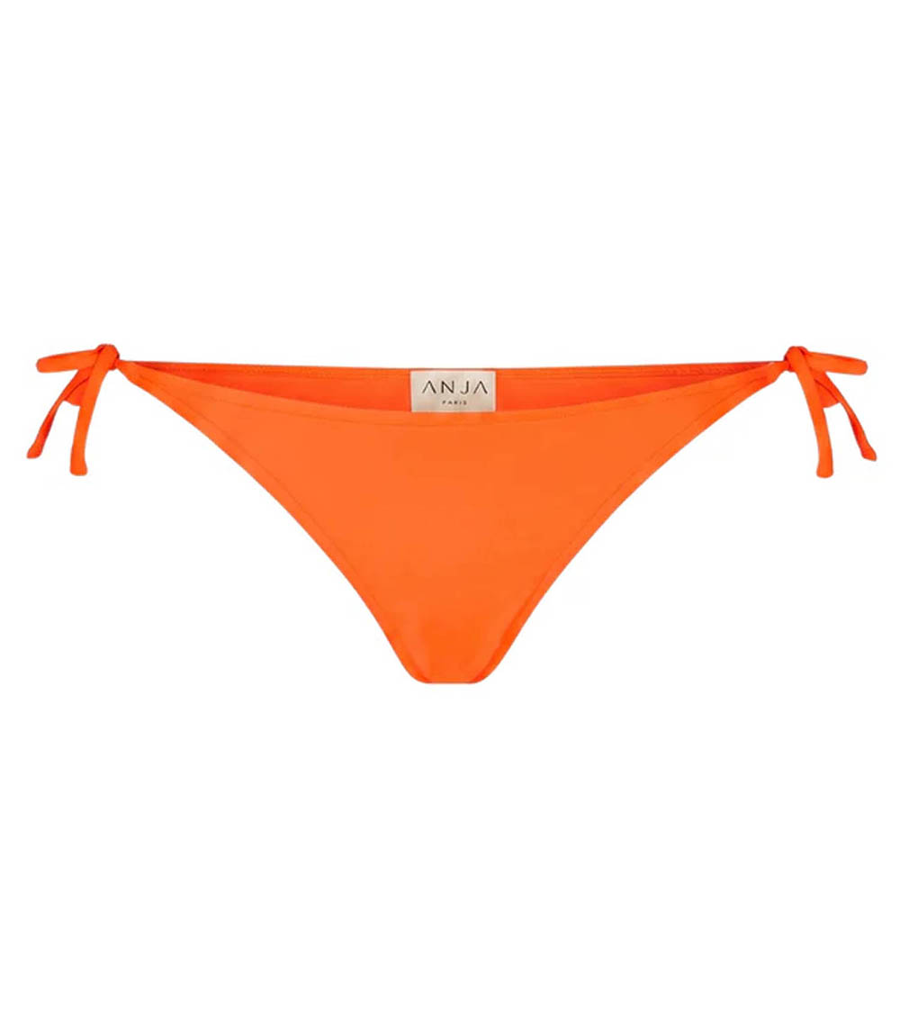 Culotte de bain Noeuds L'Idyllique Orange Fluo Anja