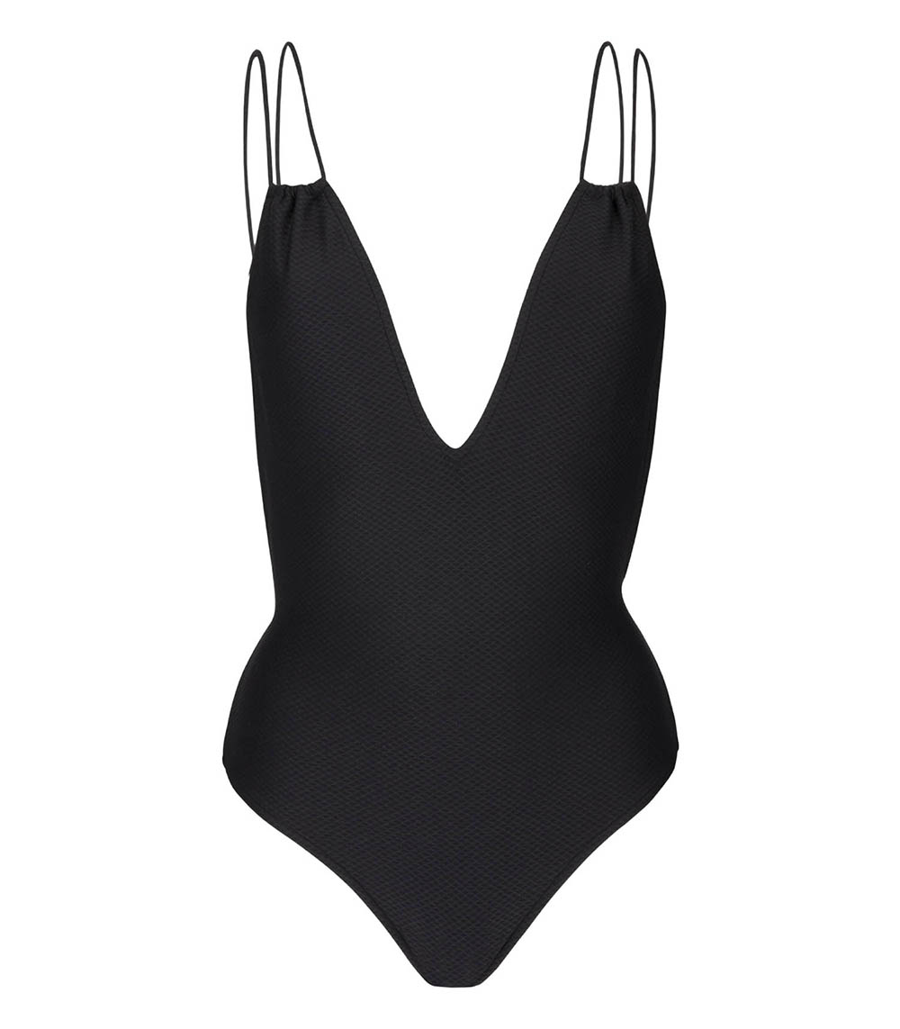 Maillot de bain 1 pièce Le Piccolo Noir Anja
