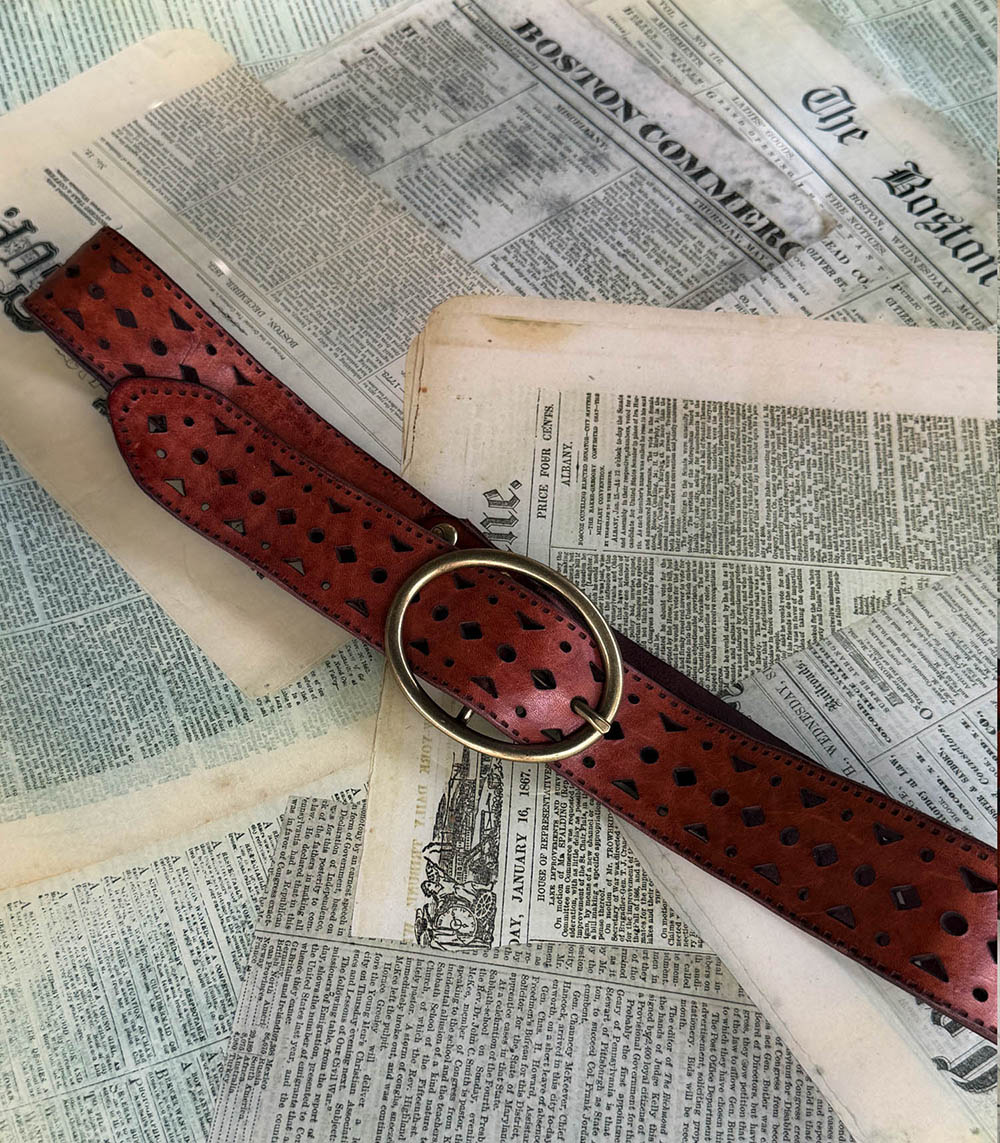 Ceinture en cuir H5 Cow Smoked Lux Campomaggi