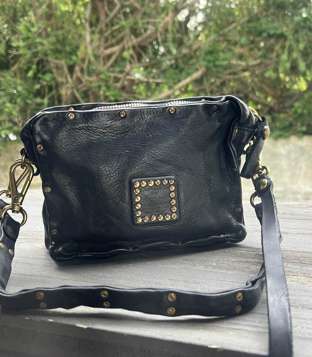 Sac bandoulière Vera Black Campomaggi