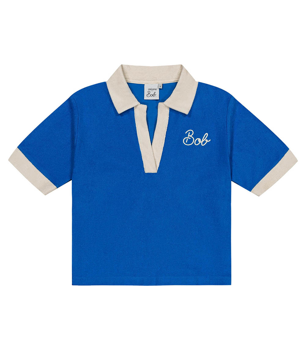 Polo Saint Tropez Blue Welcome Bob