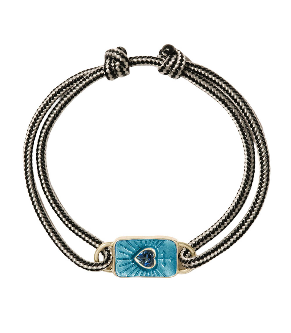 Bracelet Deva Topaze London Blue Pascale Monvoisin