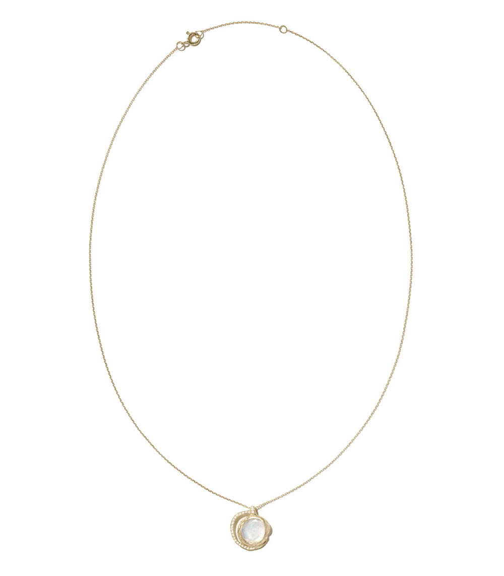 Collier Gaia n°3 Moonstone Pascale Monvoisin