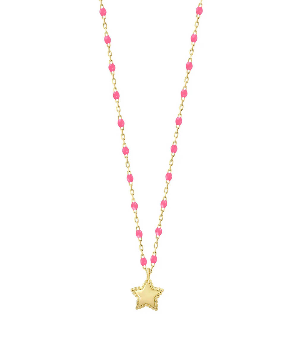 Collier Mini Star Or Jaune 40 cm Gigi Clozeau