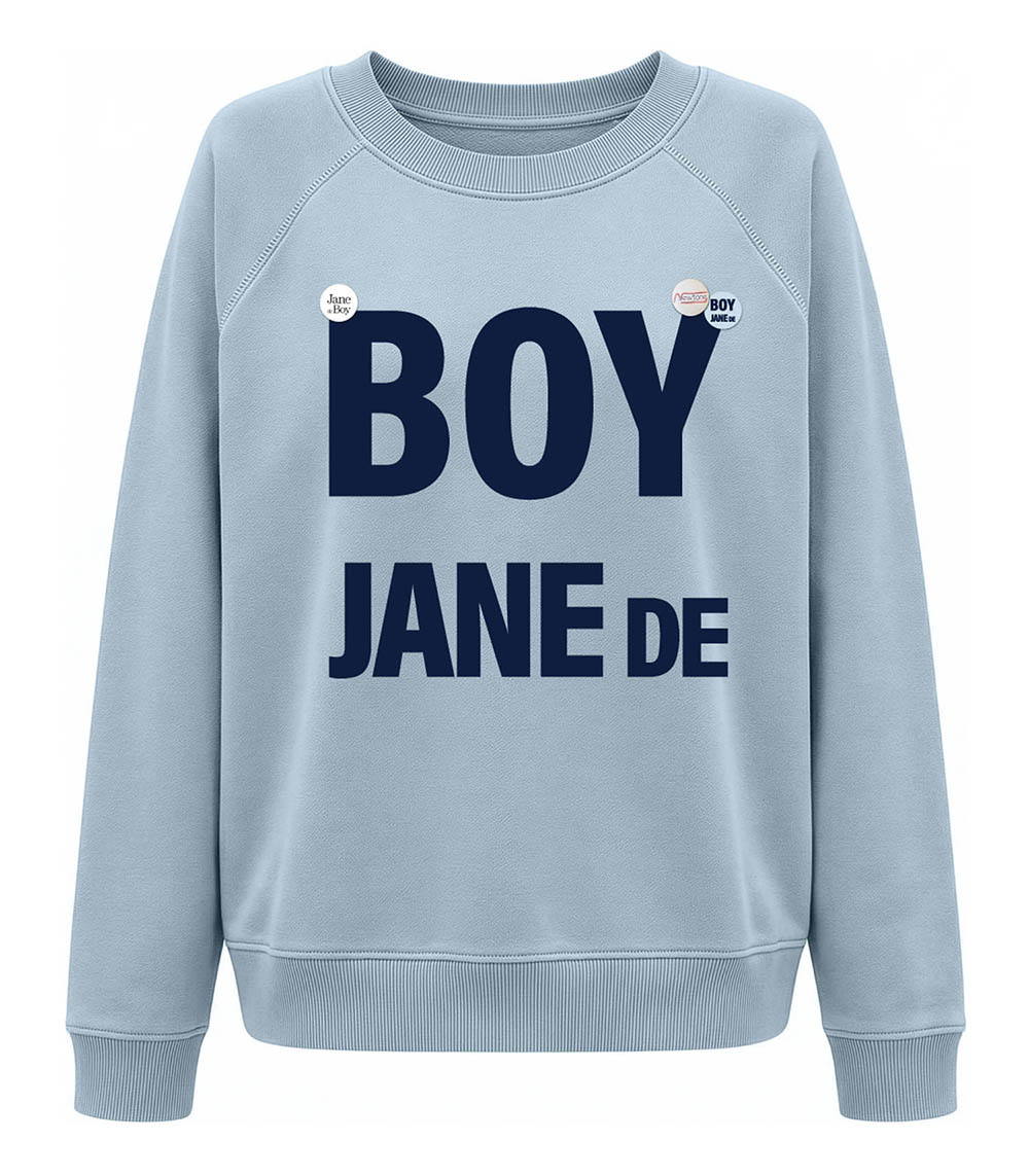 Sweat-shirt Egger Jane de Boy Ice/Navy Newtone