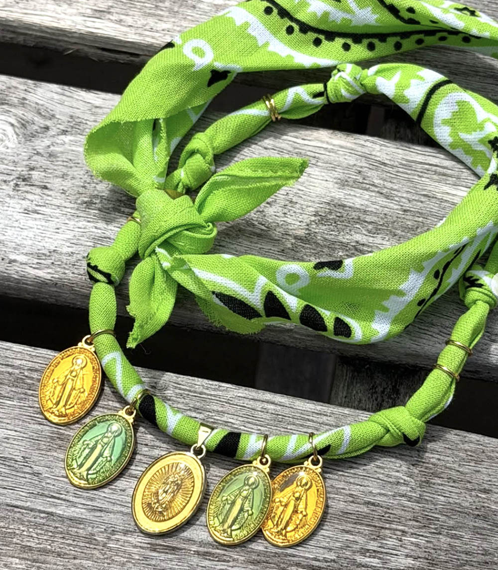 Collier Badhnati x Jane de Boy Vert Pomme Badhnati Jewelry