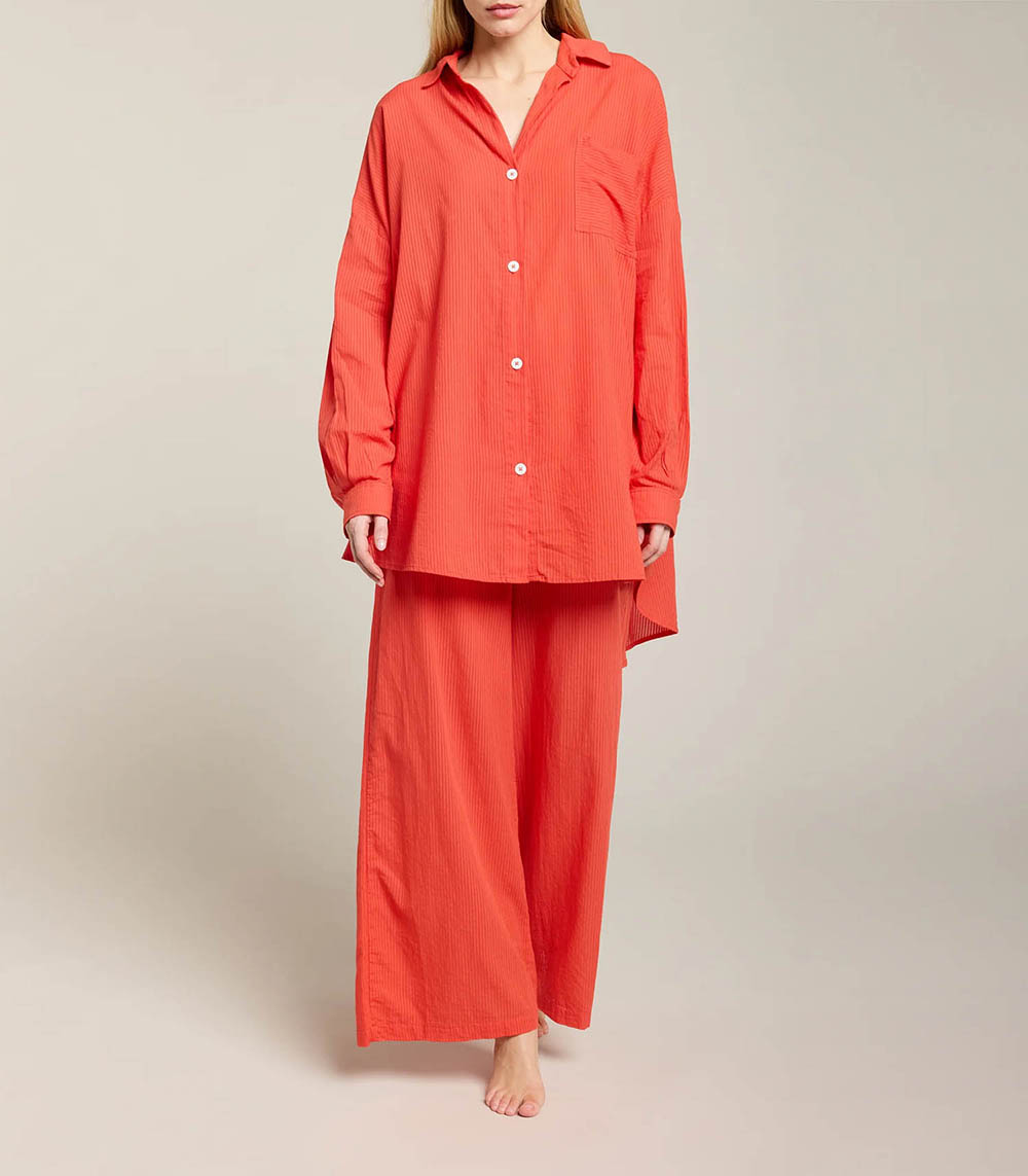 Pantalon Cap Estel Corail Maison Saint Julien
