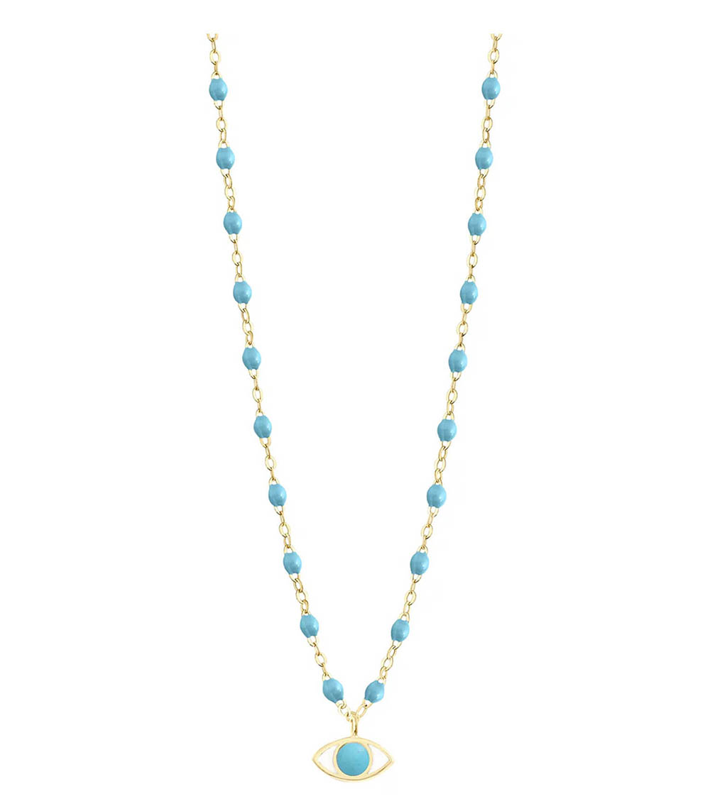 Collier Oeil Or Jaune 42 cm Gigi Clozeau