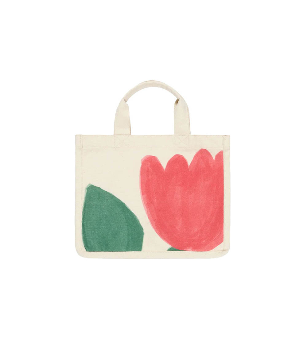 Mini Cabas Fleurs Vrai
