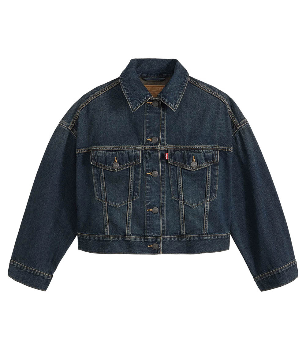 Veste en jean Loose Crop Trucker High Vibration Levi's