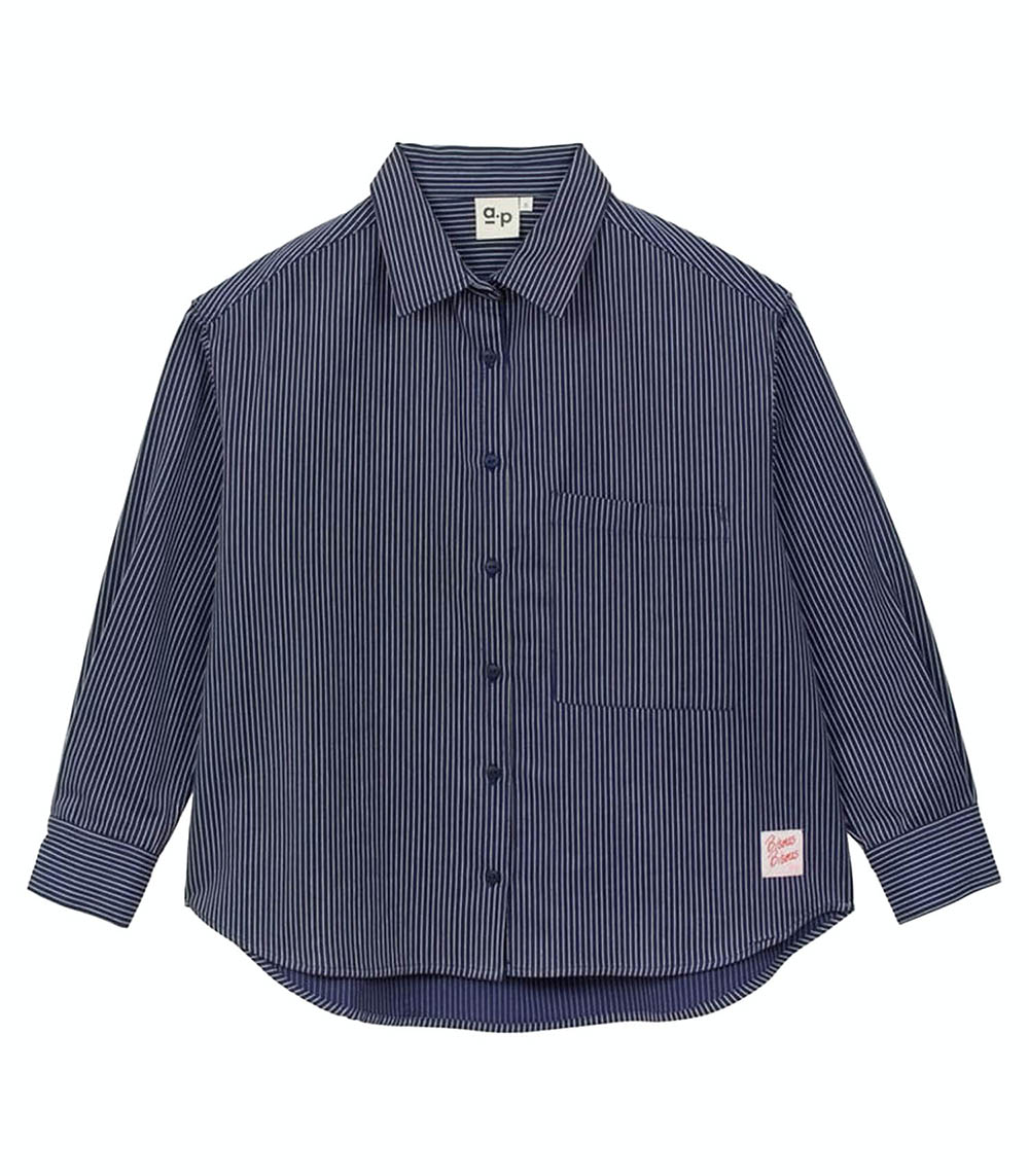 Chemise Rayures Marine Arsène et les Pipelettes