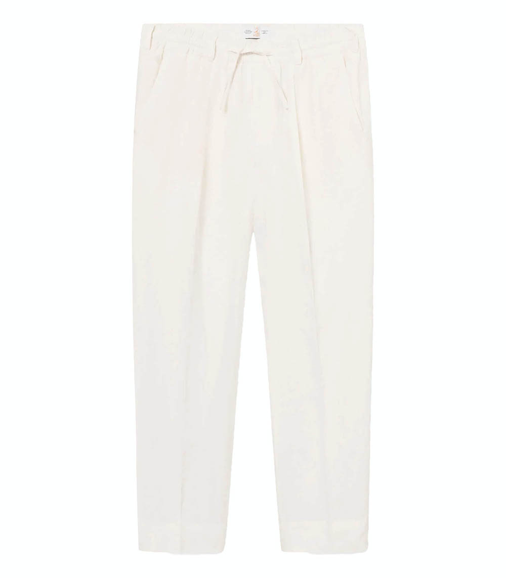 Pantalon lin homme AD187 Off White ACE DENIM