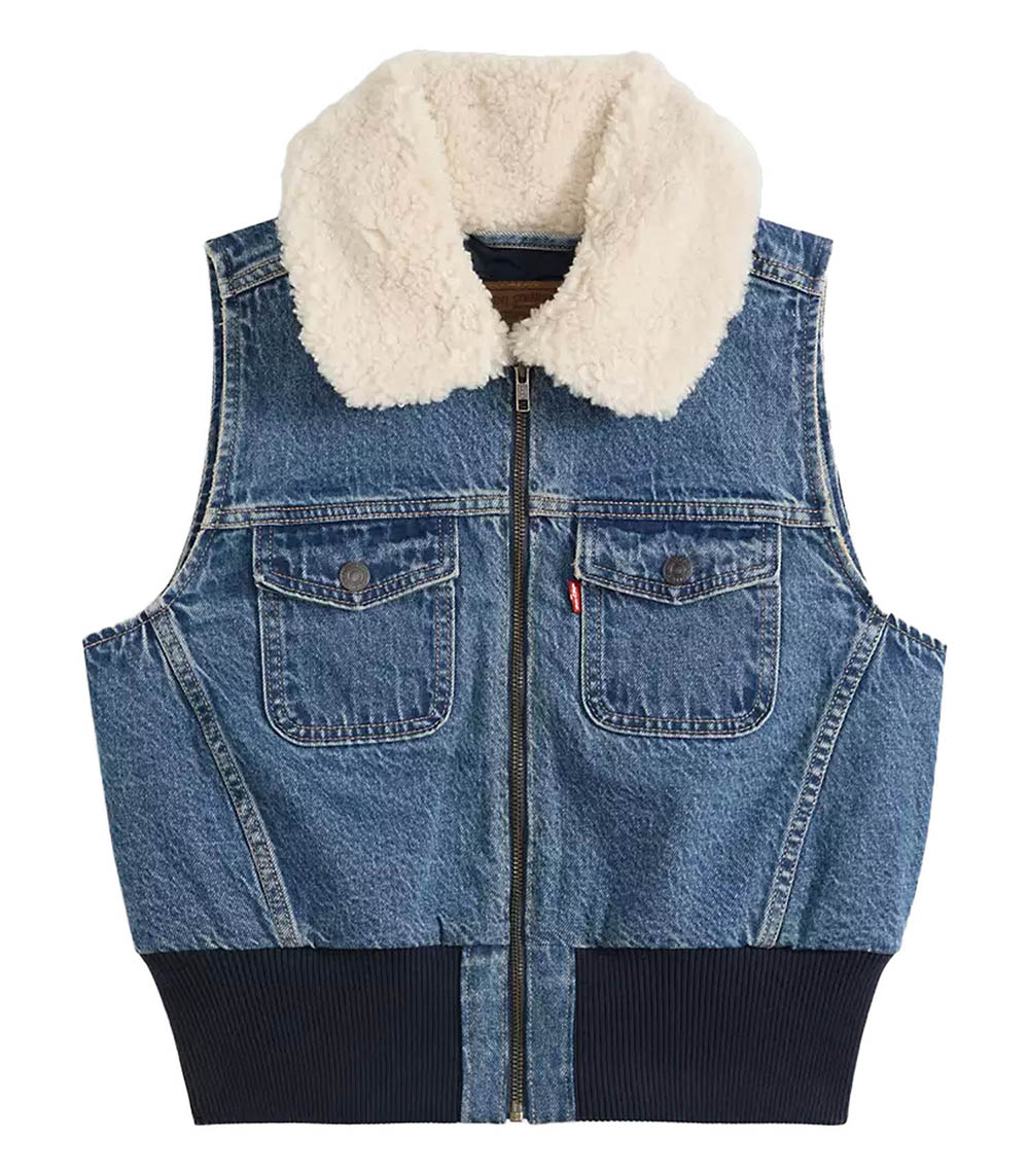 Blouson sans manches Tiny Sherpa Levi's
