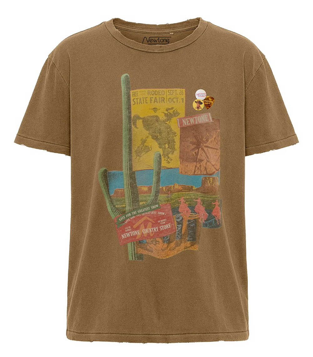 Tee-shirt Starlight Heritage Havane Newtone