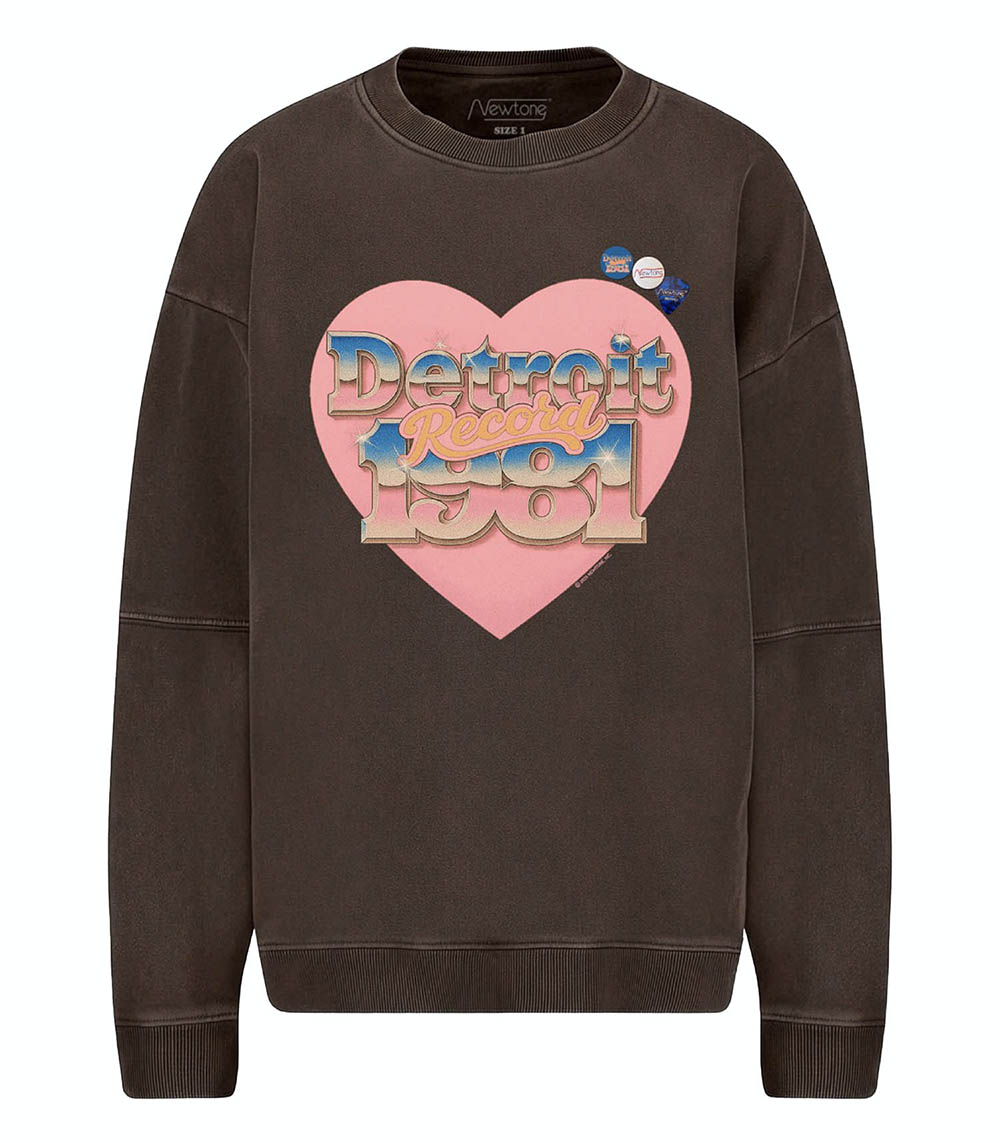 Sweat-shirt Roller Studio Brown Newtone