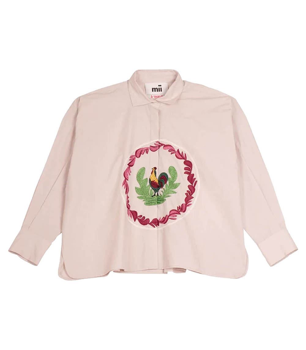 Chemise Brodée Greta La Table Mii