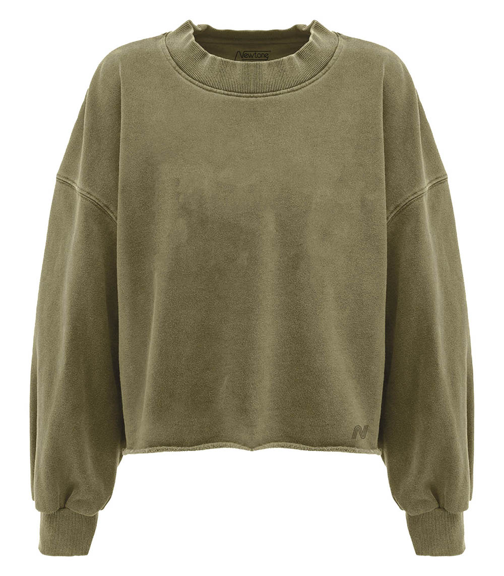 Sweat-shirt Porter Daily Kaki Newtone