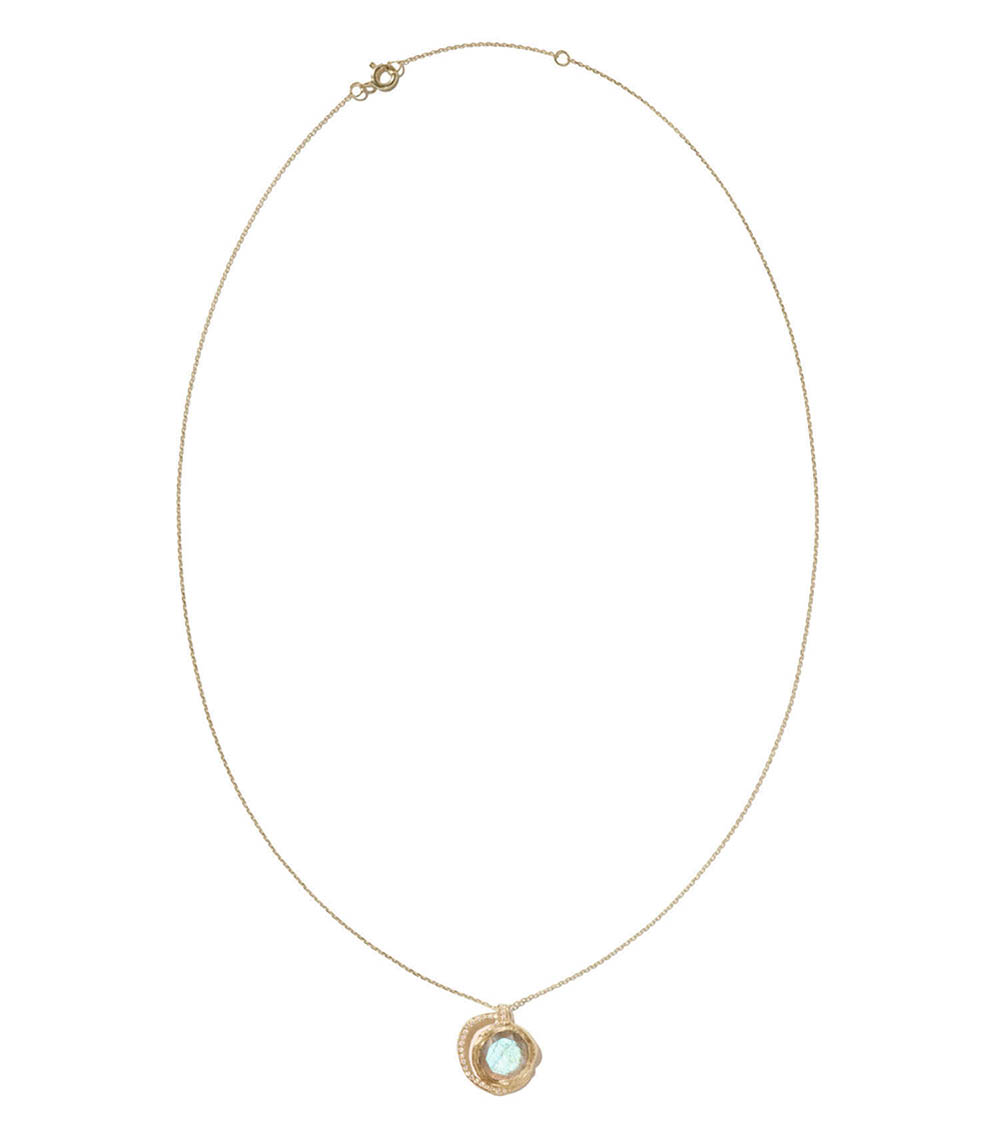 Collier Gaia n°3 Labradorite Pascale Monvoisin