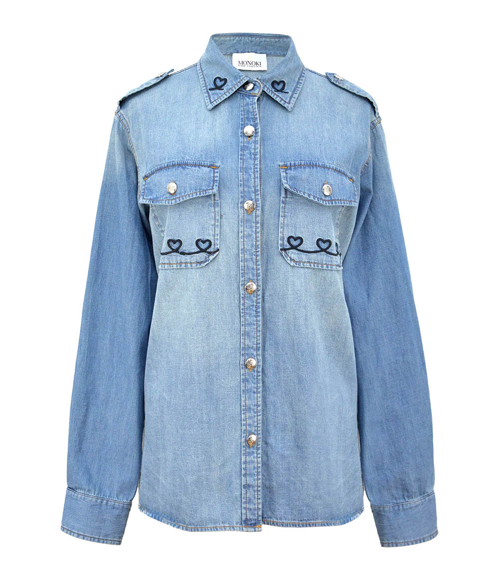 Chemise en jean Rusty Light Denim Monoki
