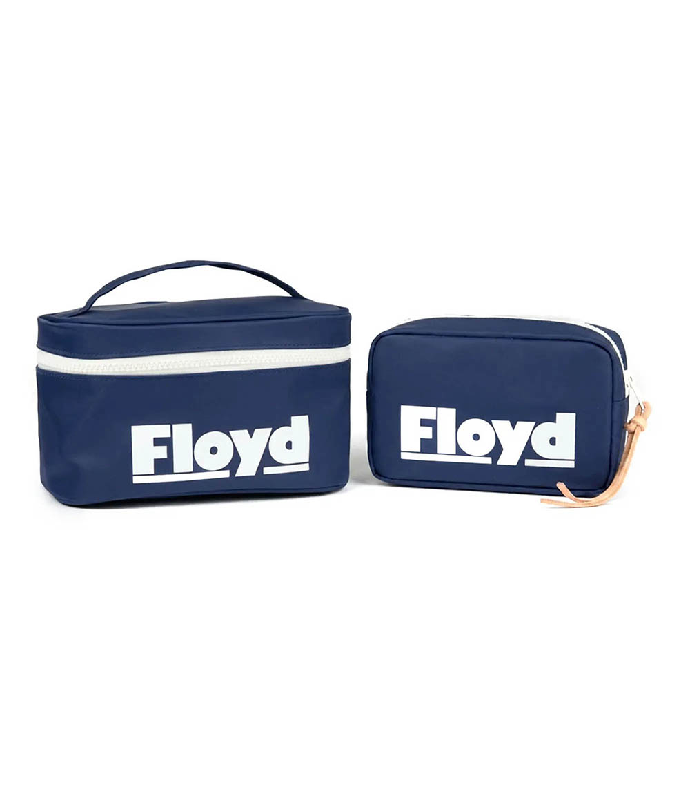 Set de 2 pochettes Travel Kit Shark Blue Floyd