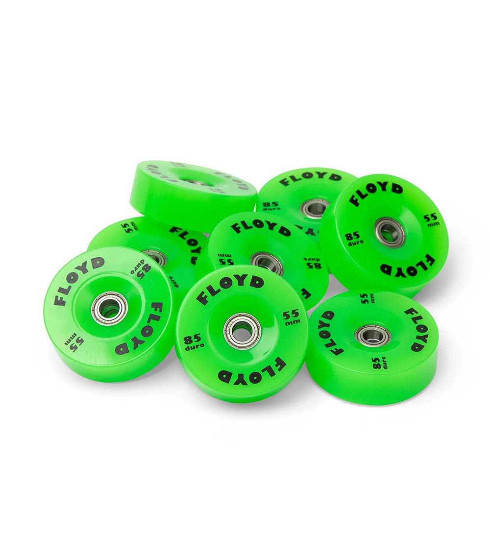 Set de roues de valise Laser Green Floyd