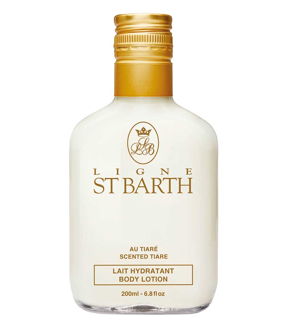 Lait hydratant au Tiaré 200 ml Ligne St Barth
