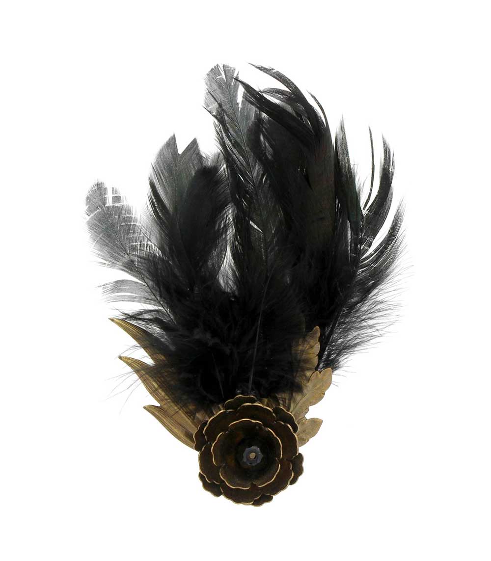 Broche avec plume Forte Forte