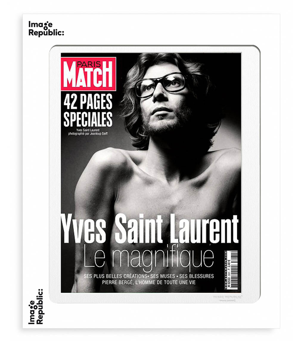 Affiche Paris Match Saint Laurent 40 x 50 cm Image Republic
