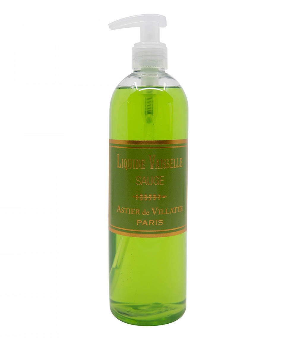 Liquide vaisselle, Sauge, 500ml Astier de Villatte