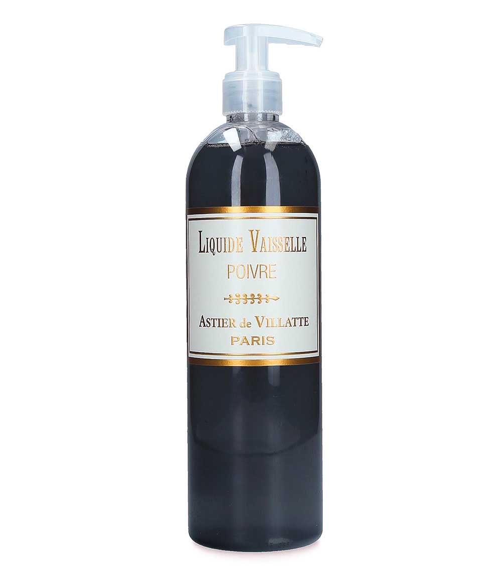 Liquide vaisselle Poivre 500 ml Astier de Villatte