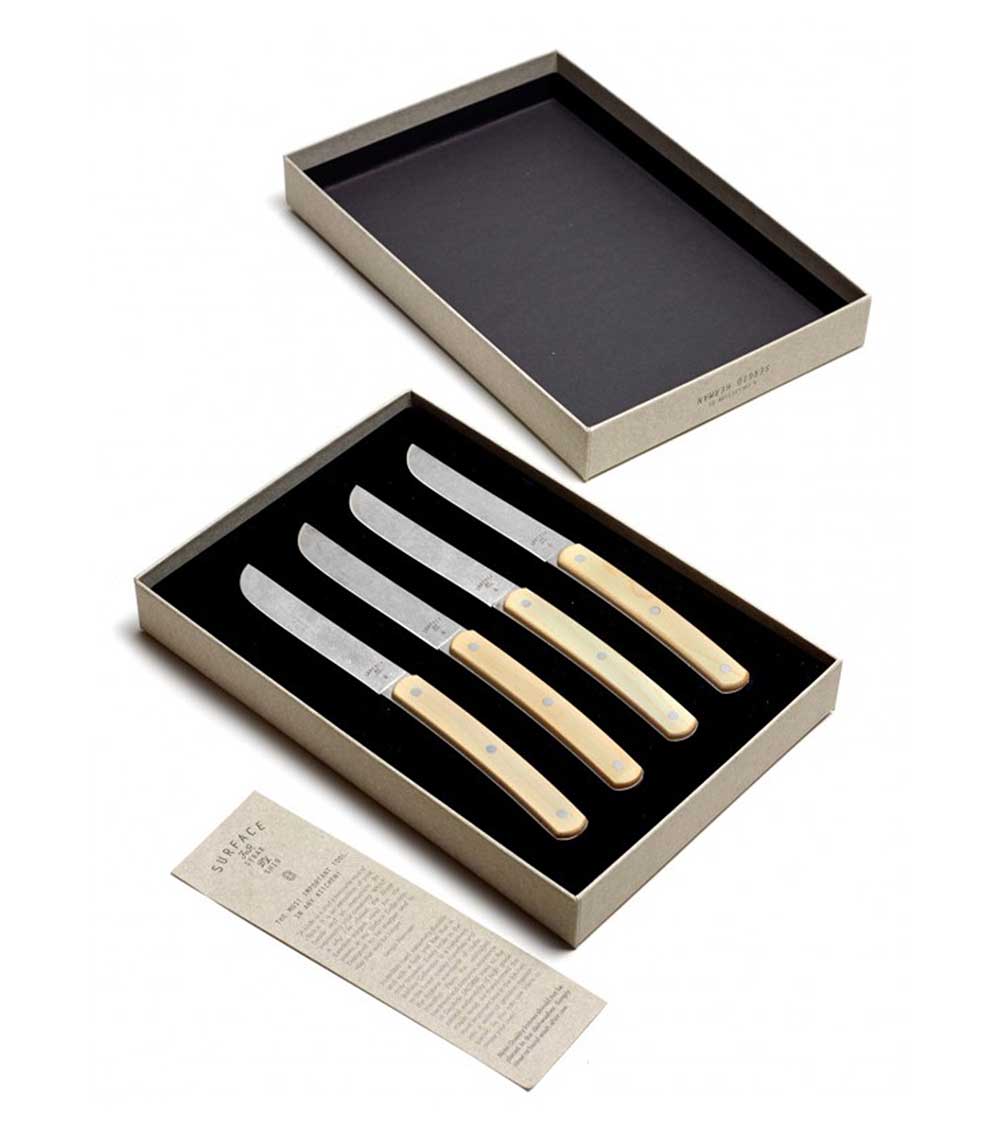 Set de 4 Couteaux à viande Surface Serax